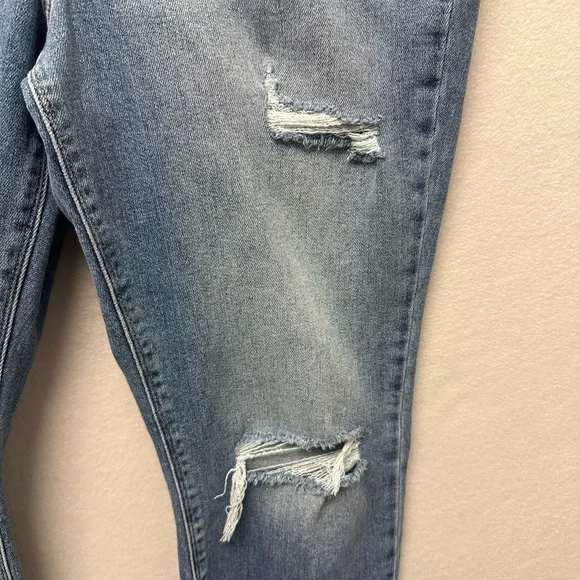 Studio Blue Straight Leg Distressed Jeans - Picture 5 of 14